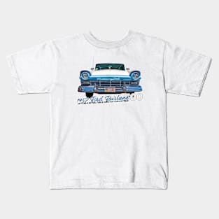 1957 Ford Fairlane 500 Skyliner Retractable Hardtop Convertible Kids T-Shirt